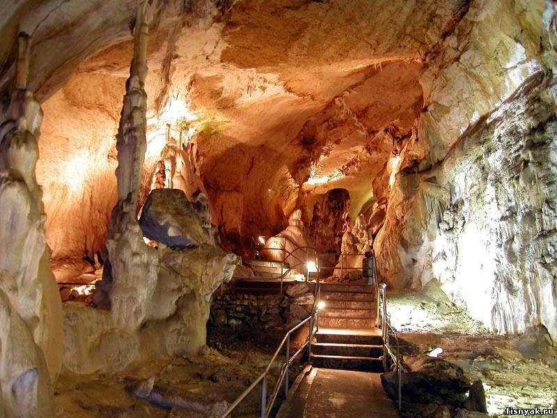 Мраморные пещеры. Крым